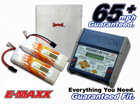 MaxAmps Dual 6000XL 11.1V E-Maxx Brushless ARTR Kit